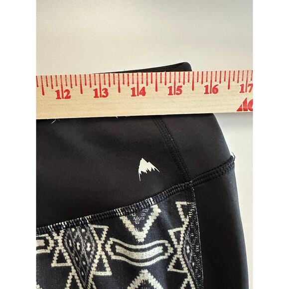 Burton Dryride Plasma Legging XL‎ Black & White Aztec Tribal Southwest Baselayer - Picture 6 of 11